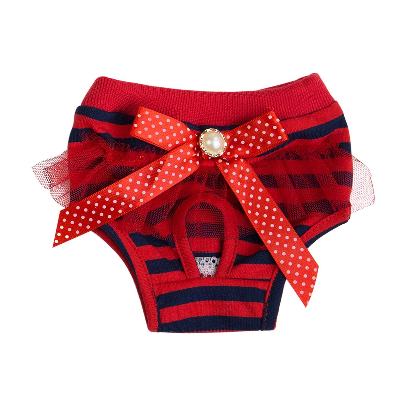 thumbnail image 2 of Pantalones Fisiológicos Perro Mascota Ropa Femenina Pantalones Fisiológicos Perro Teddy Pantalones Fisiológicos Menstruales, 2 of 2
